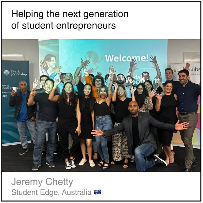 Download PDF: Helping the next generation of student entrepreneurs by Jeremy Chetty (Student Edge, Australia).