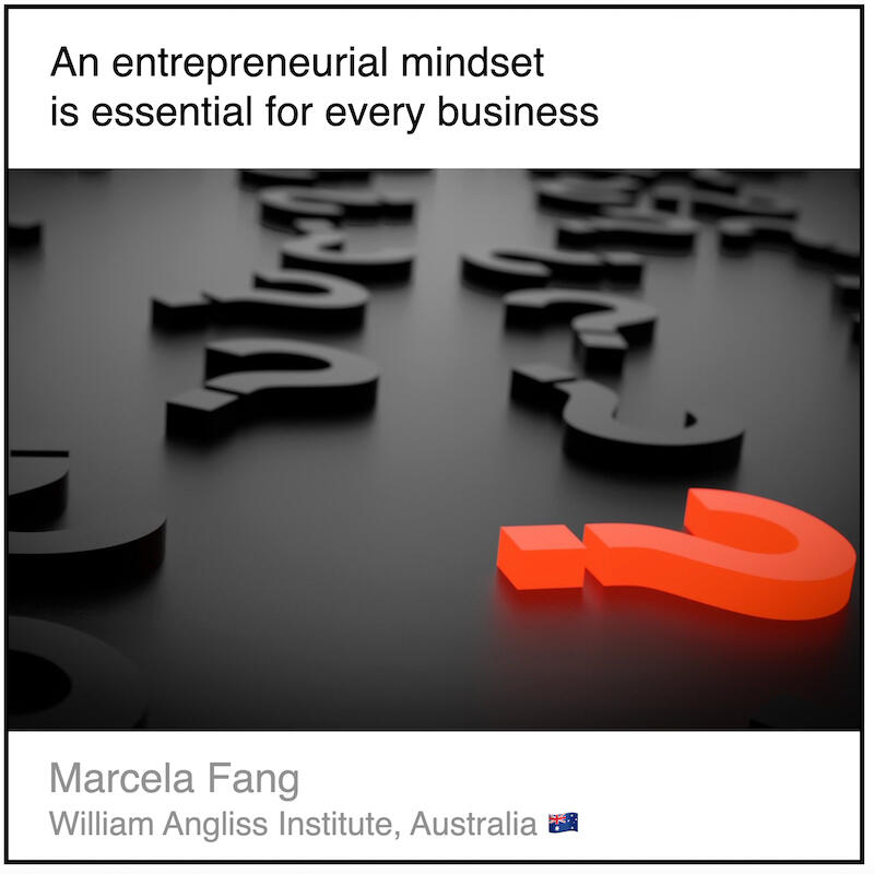 Express 5(3) Marcela Fang Download PDF: An entrepreneurial mindset is essential for every business by Marcela Fang (William Angliss Institute, Australia).